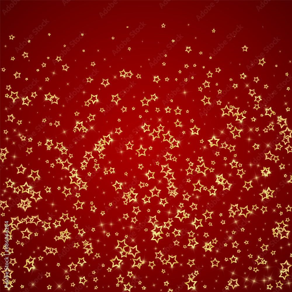 Starry night fairy tale background. Starry night fairy tale background.
