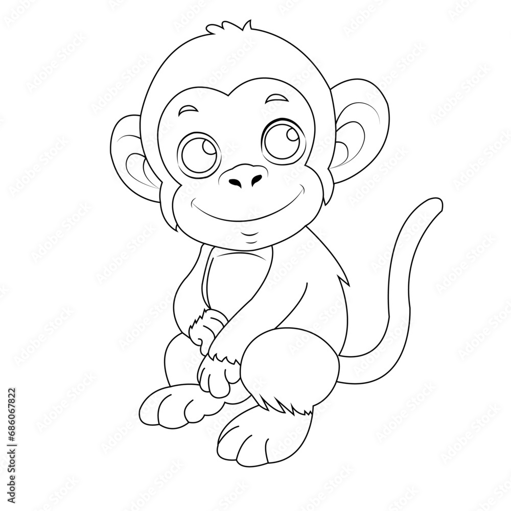 monkey cartoon monkey cartoon