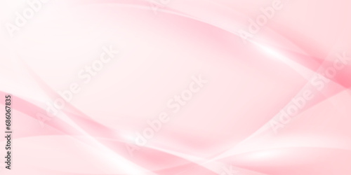 Background design for Happy Valentine's Day poster or voucher with elegant pink background. Vector illustration