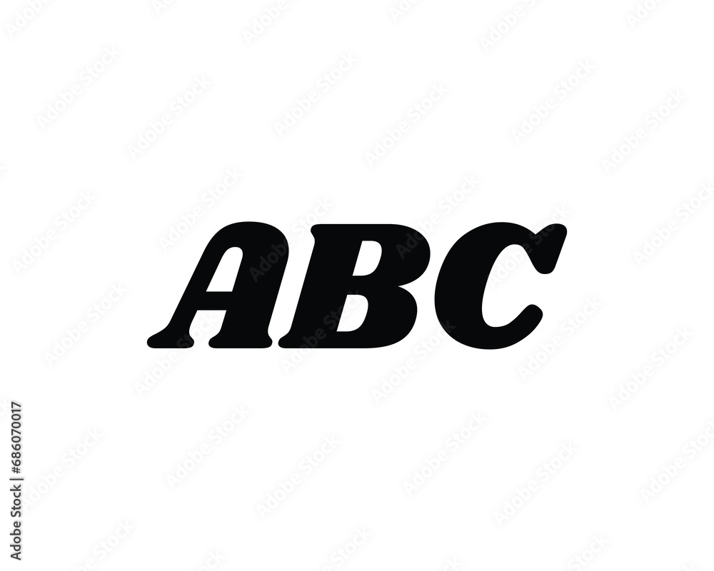 ABC logo design vector template ABC logo design vector template