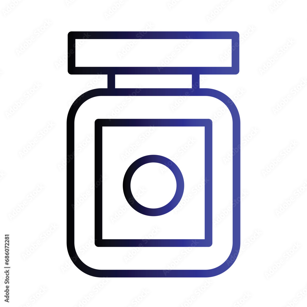 Aromatic Beauty Oil Gradient Outline Icon