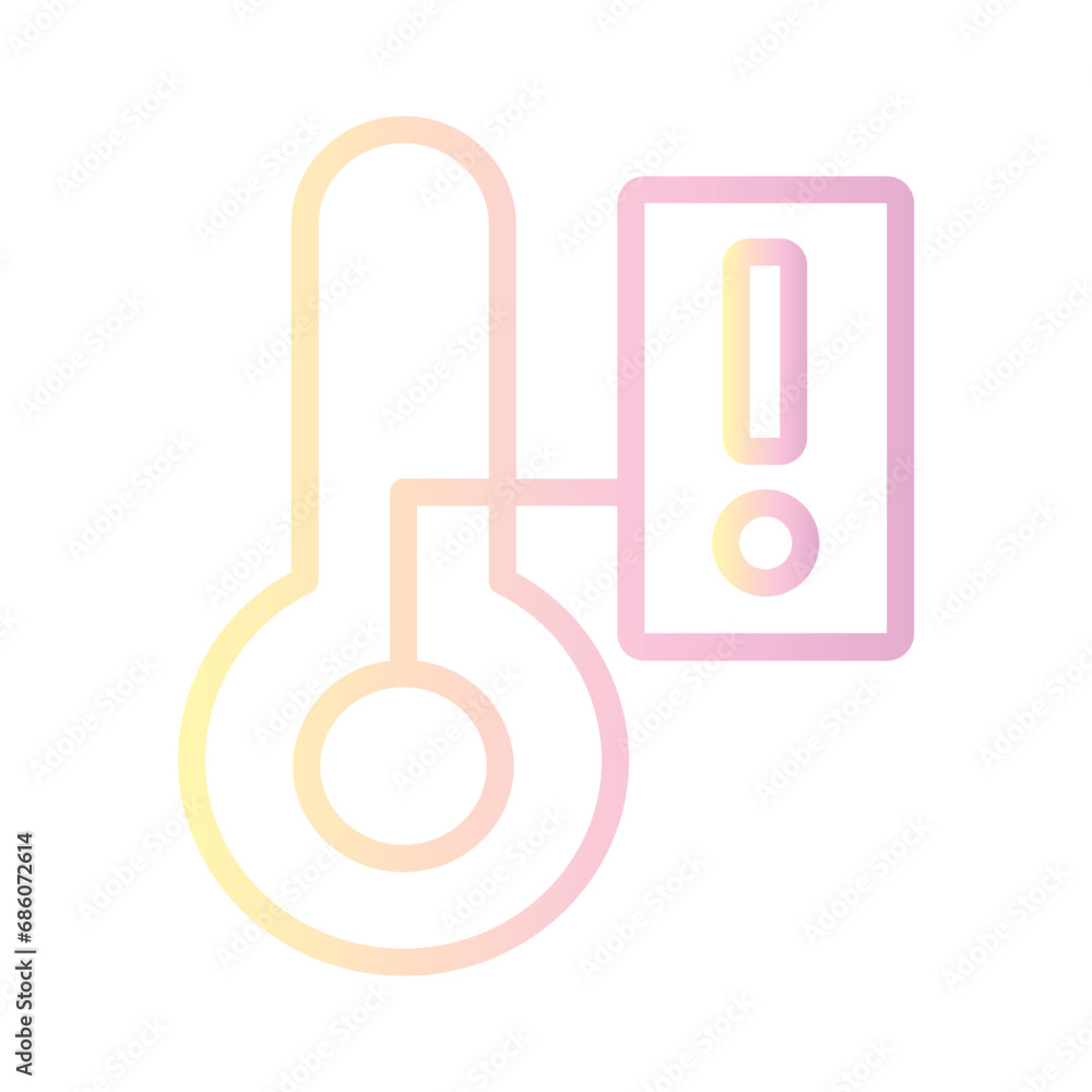 Sauna Temperature Hygrometer Gradient Outline Icon Sauna Temperature Hygrometer Gradient Outline Icon