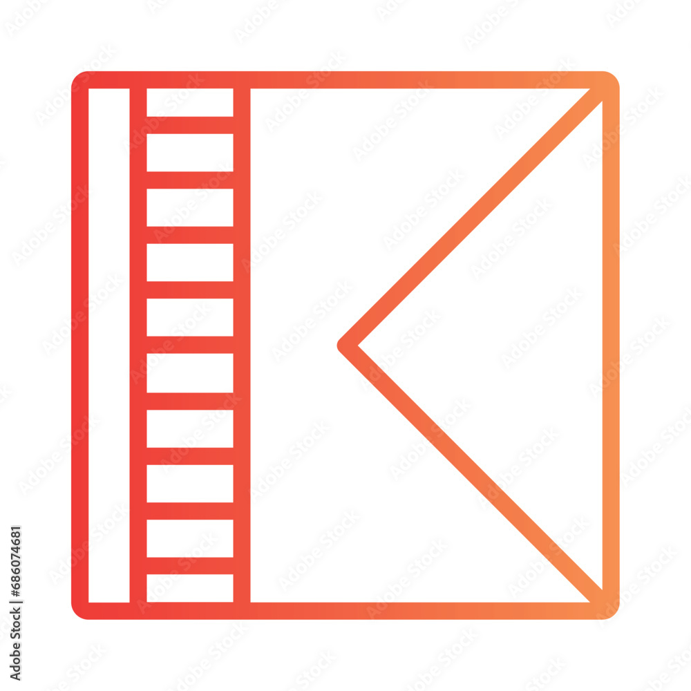Decoration Fashion Geometric Gradient Outline Icon Decoration Fashion Geometric Gradient Outline Icon
