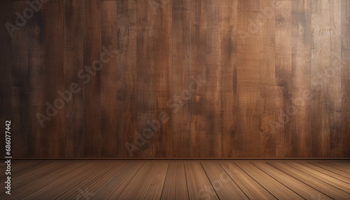 wooden wall and floor background