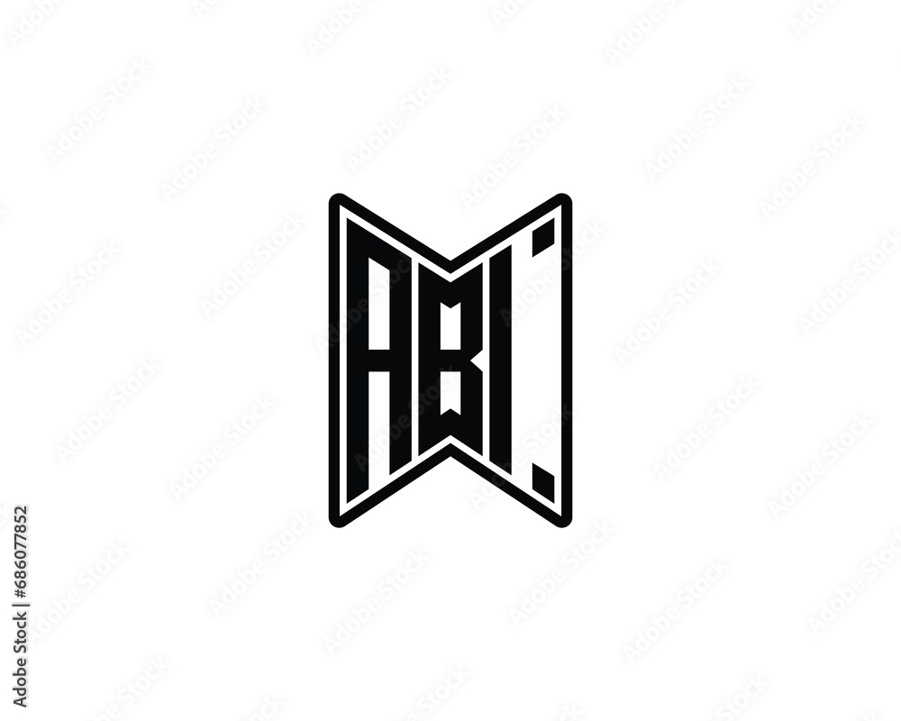 ABI logo design vector template ABI logo design vector template