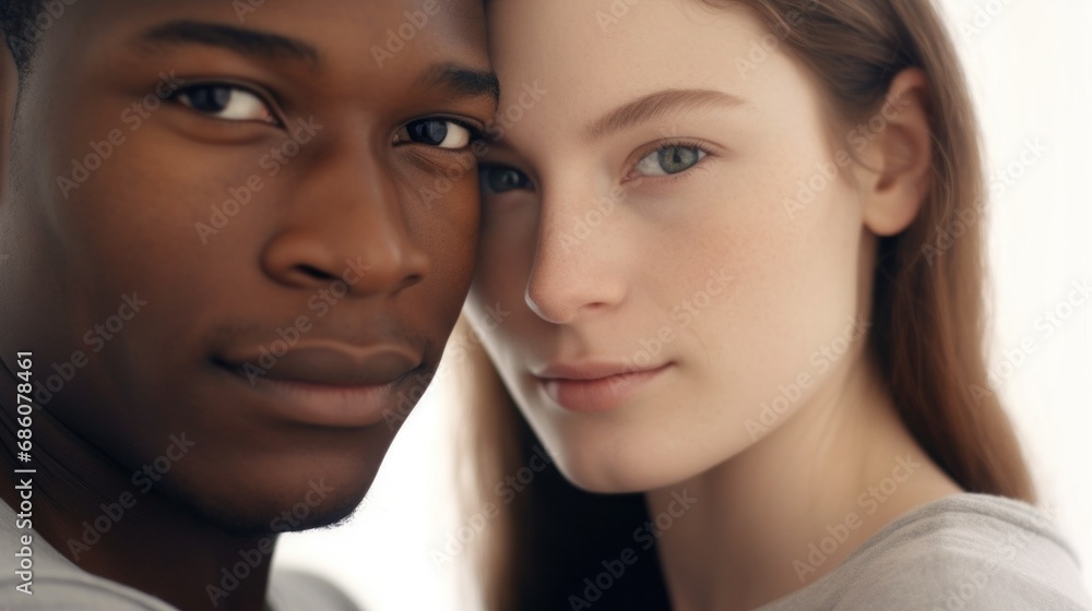 An Intimate moment of embrace between a man and woman. An Intimate moment of embrace between a man and woman.
