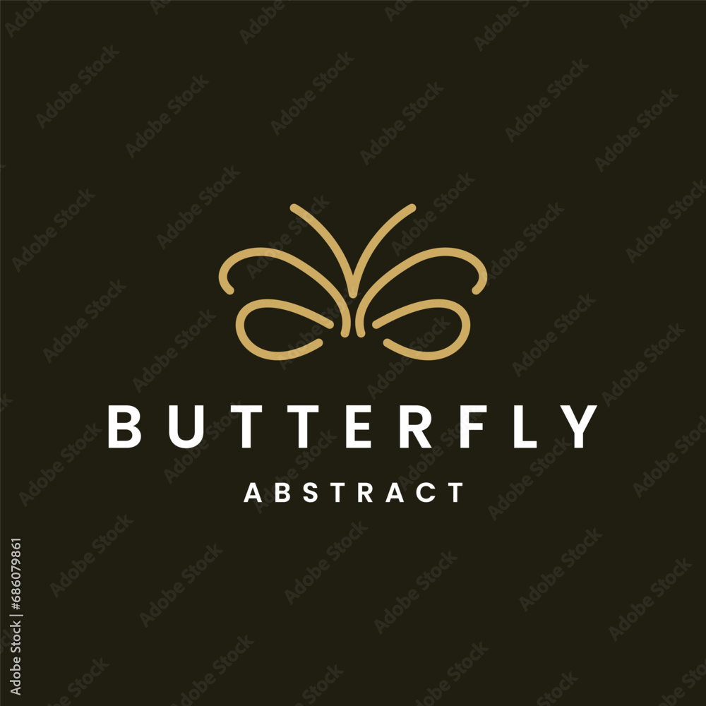 butterfly logo template vector illustration design butterfly logo template vector illustration design