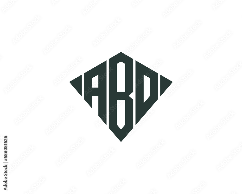 ABO logo design vector template ABO logo design vector template
