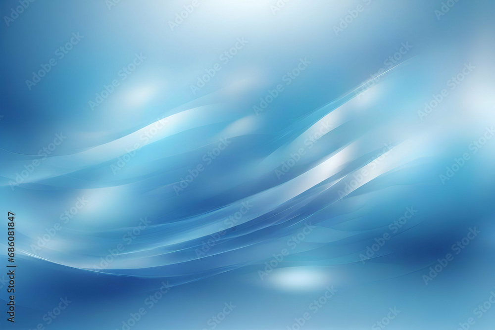background Blurred blue light With movement background Blurred blue light With movement