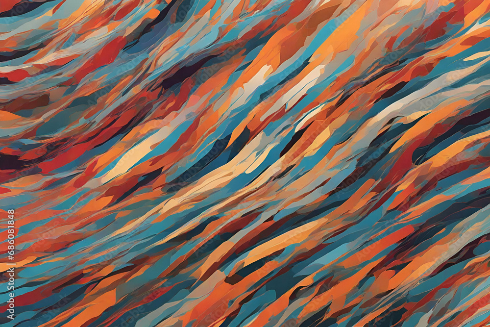 Abstract background created using colorful overlaid stripes Abstract background created using colorful overlaid stripes