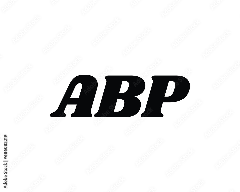 ABP logo design vector template ABP logo design vector template