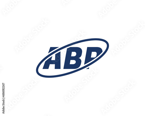 ABP logo design vector template