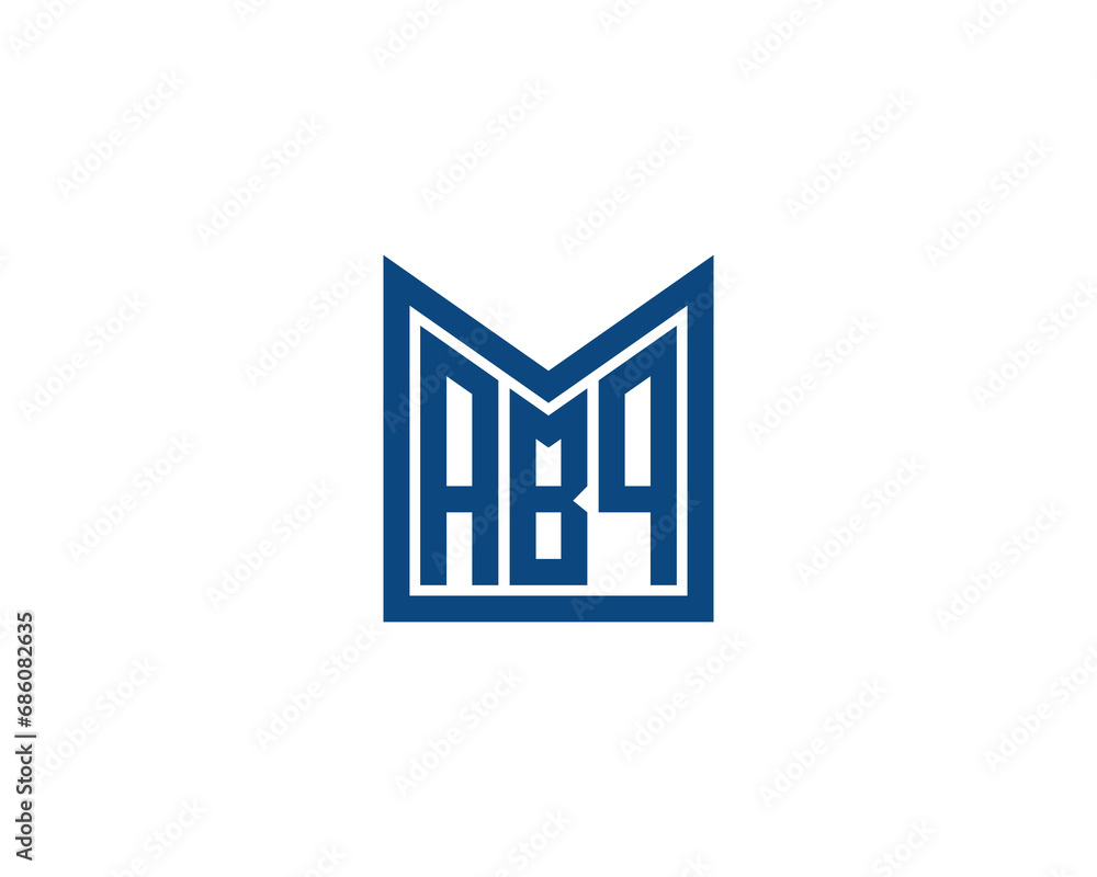 ABQ logo design vector template ABQ logo design vector template