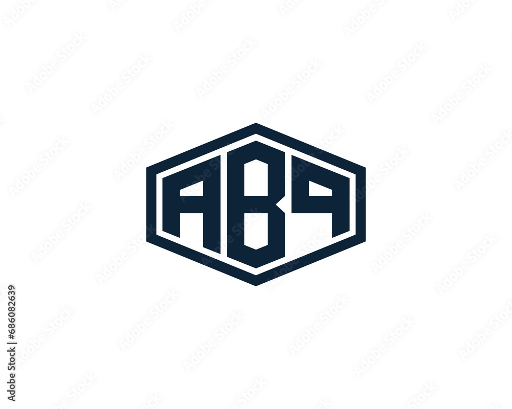 ABQ logo design vector template ABQ logo design vector template
