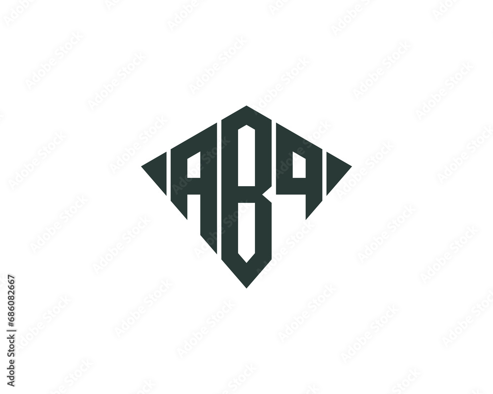 ABQ logo design vector template ABQ logo design vector template