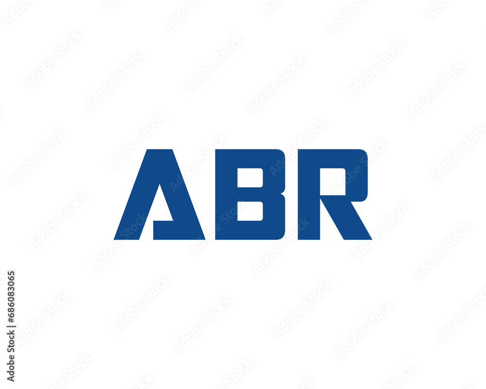 ABR logo design vector template ABR logo design vector template