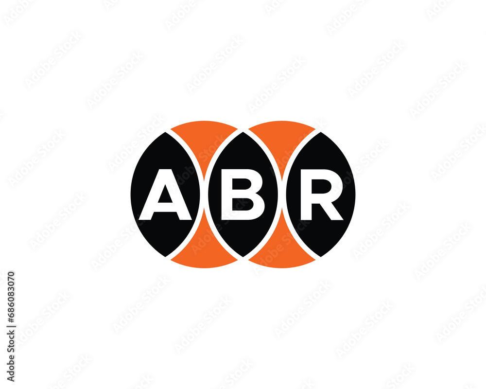 ABR logo design vector template ABR logo design vector template