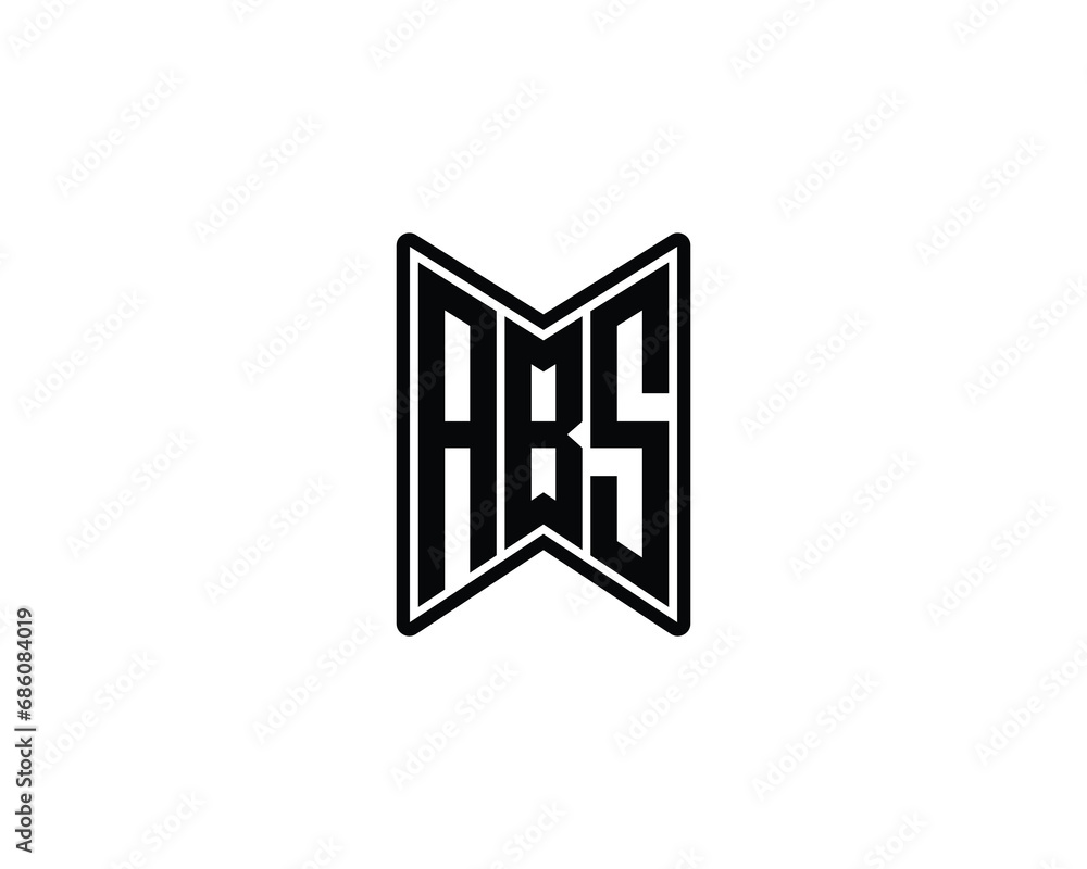 ABS logo design vector template ABS logo design vector template