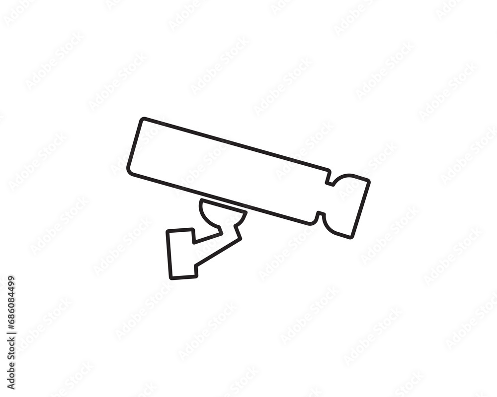 Security camera cctv safety icon vector symbol design illustration Security camera cctv safety icon vector symbol design illustration