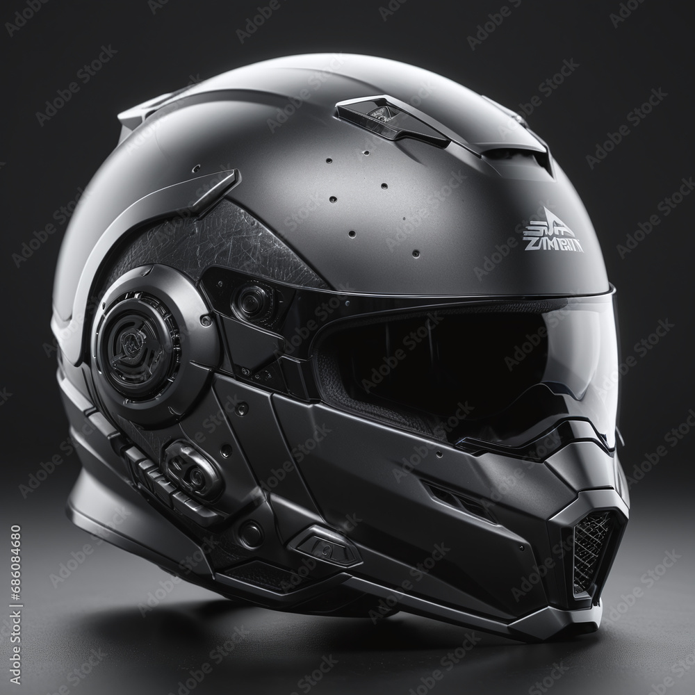 mecha robotic concept futuristic bike motorcycle full face helmet mecha robotic concept futuristic bike motorcycle full face helmet