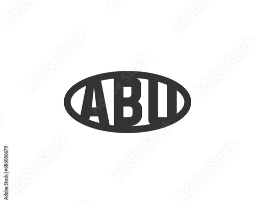 ABU logo design vector template