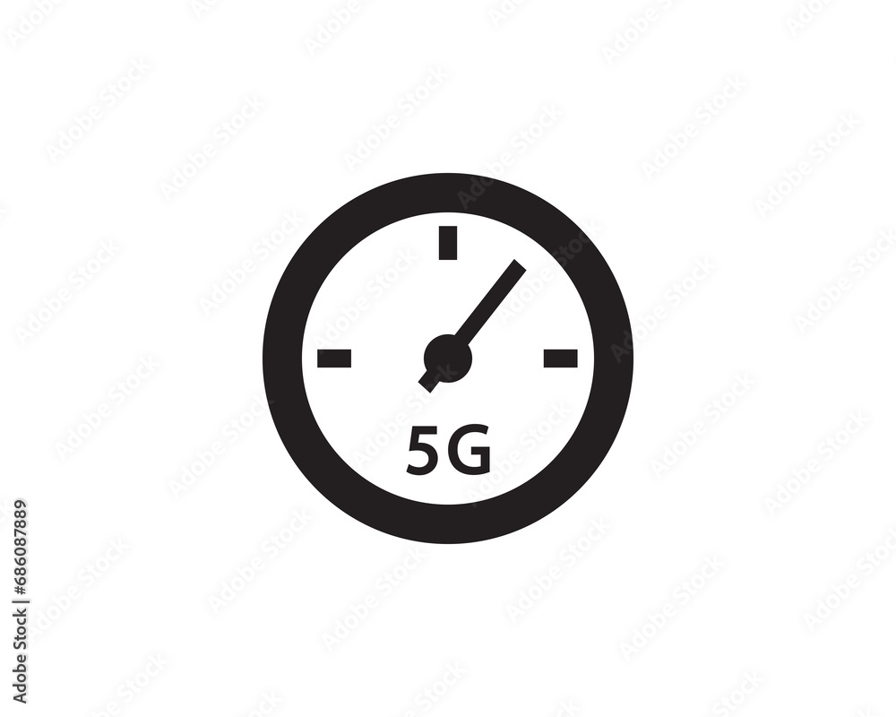 Watch clock icon vector symbol design illustration Watch clock icon vector symbol design illustration