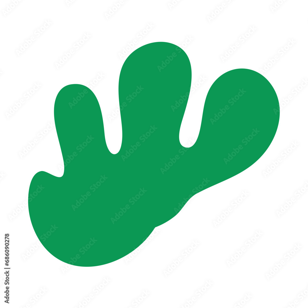 Colorful shape doodle. Funny basic shapes Colorful shape doodle. Funny basic shapes