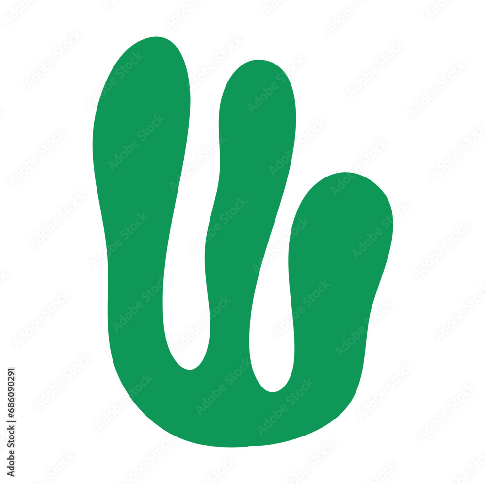 Colorful shape doodle. Funny basic shapes Colorful shape doodle. Funny basic shapes
