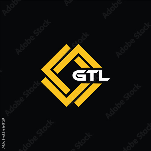 GTL letter design for logo and icon.GTL typography for technology, business and real estate brand.GTL monogram logo.