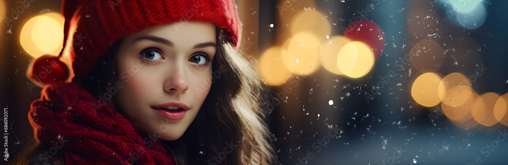 christmas banner, women, offers christmas banner, women, offers