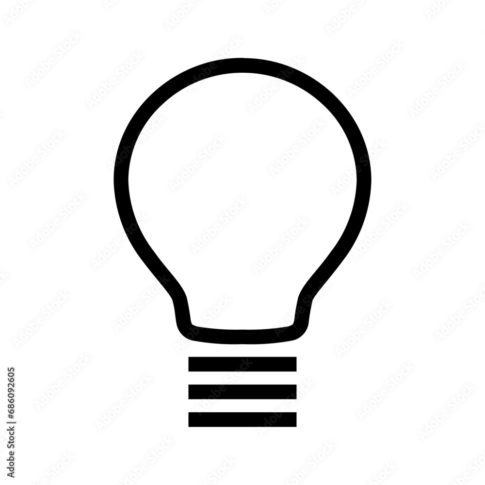 light bulb icon light bulb icon