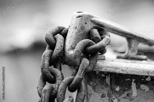 rusty chain