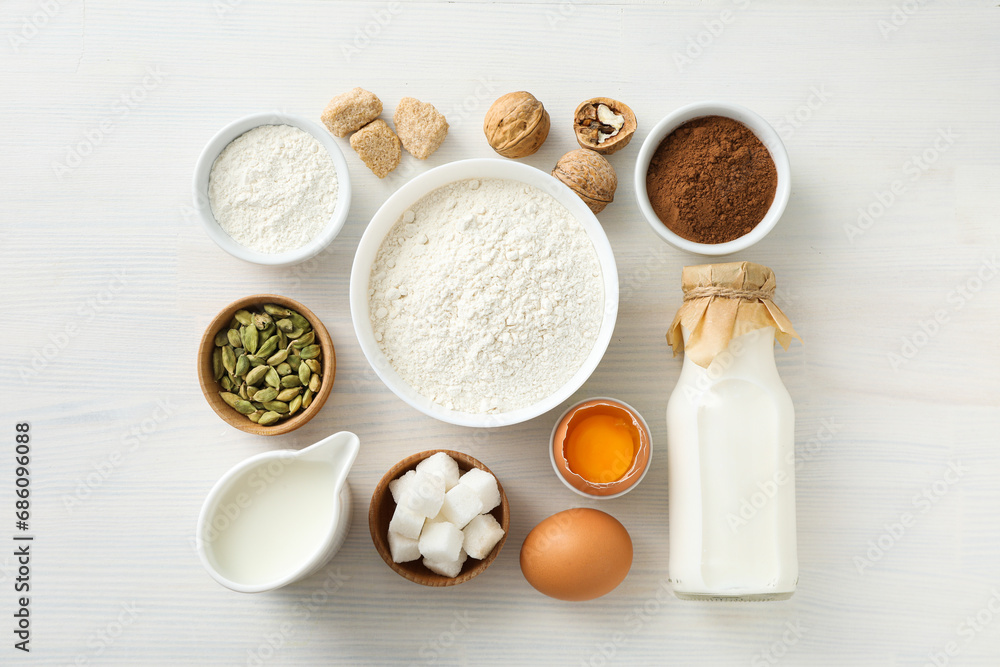 Eggs, milk and pumpkin, autumn baking concept. Eggs, milk and pumpkin, autumn baking concept.