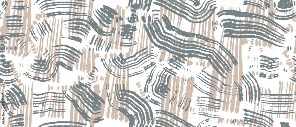 Seamless abstract textured pattern. Simple background with grey, beige ...
