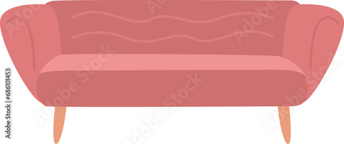 Comfortable Sofa Illustration