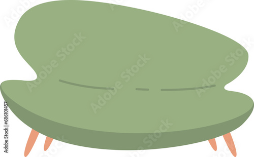Comfortable Sofa Illustration