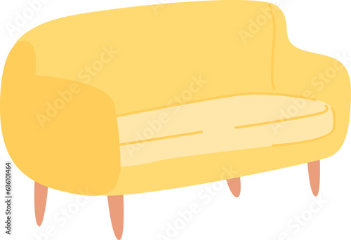 Comfortable Sofa Illustration