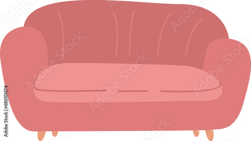 Comfortable Sofa Illustration