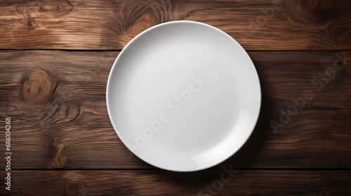 White craft plate