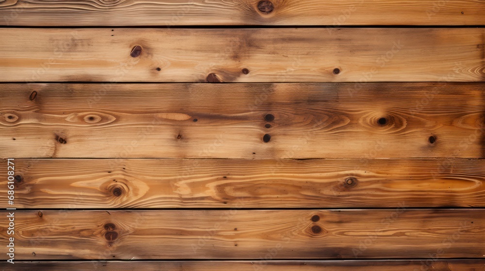 Fototapeta premium Nature's Craftsmanship The Rustic Allure of Pine Wood