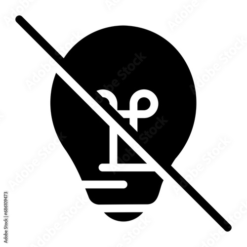 slump glyph icon