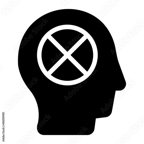 slump glyph icon