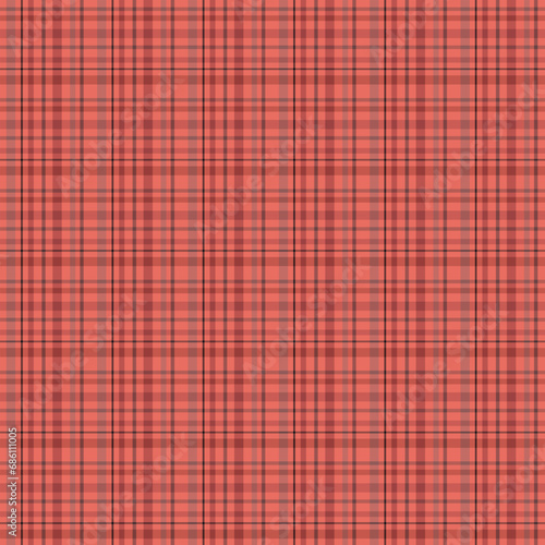 Seamless pattern in brick red colors for plaid, fabric, textile, clothes, tablecloth and other things