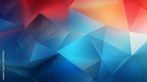 Abstract polygons background