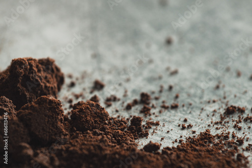 Wallpaper Mural Сocoa spilled on the table Torontodigital.ca