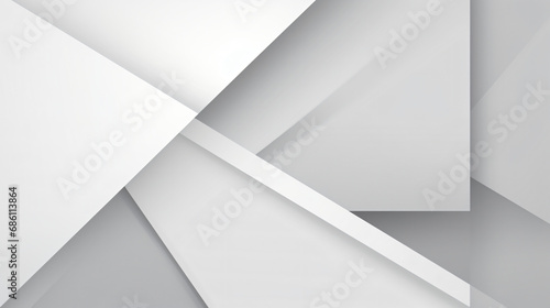Abstract White and Gray Background