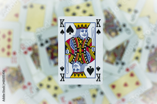 Bilde på lerret playing cards poker bridge canasta gambling living room games ga
