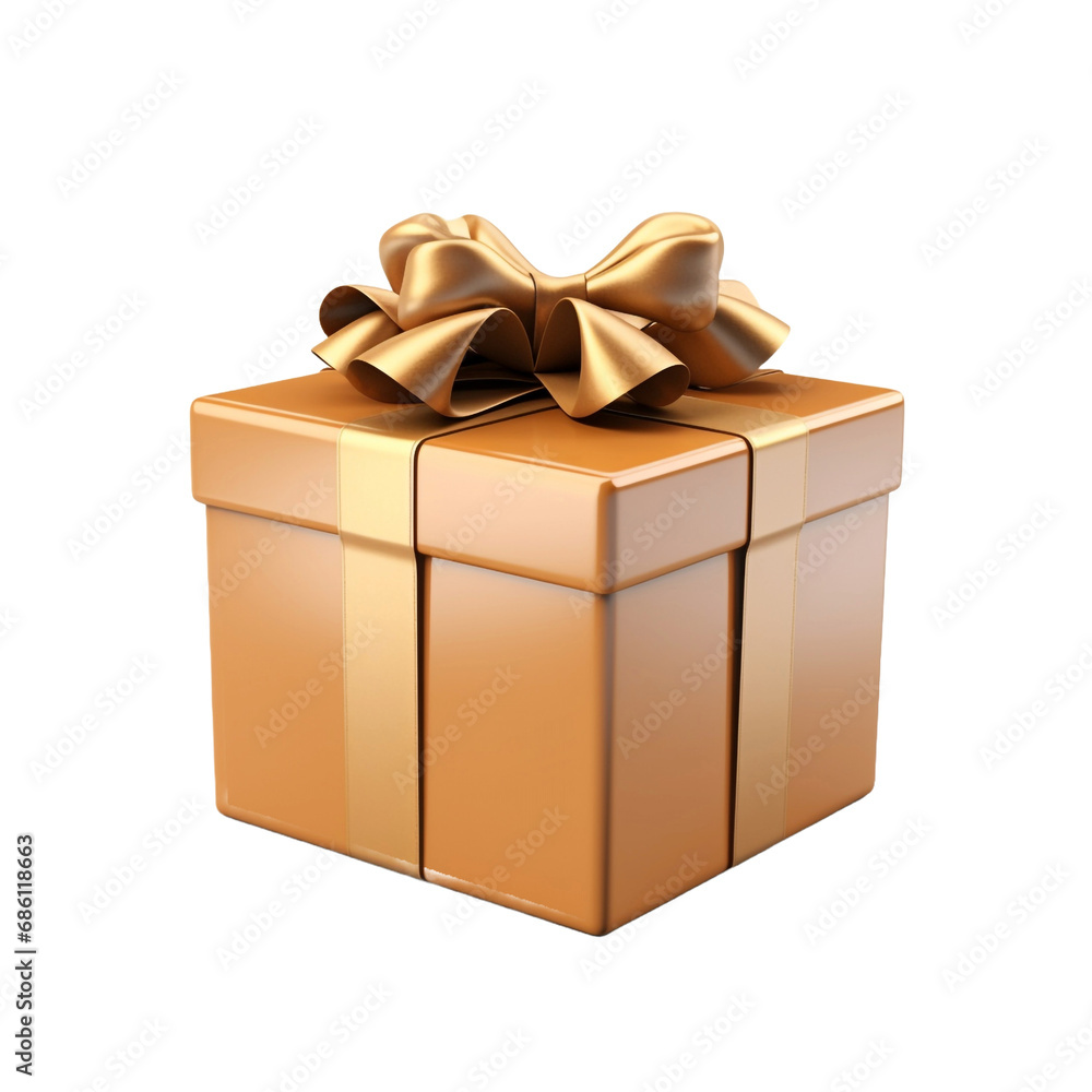 3d Icon Of Gift box isolated on transparent background 3d Icon Of Gift box isolated on transparent background