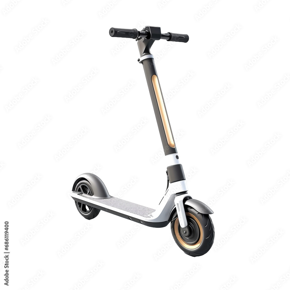 3d Scooter isolated on transparent background 3d Scooter isolated on transparent background