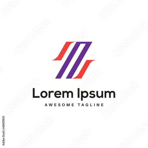 Free Download ZN  Letter Logo Design Free Icon - GFXLoad